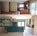 Before and After of a Kitchen Project